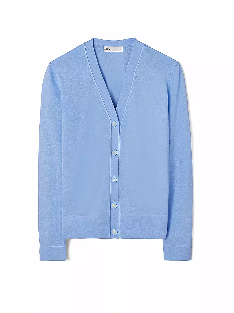 TORY BURCH | Cardigan SIMONE | hellblau