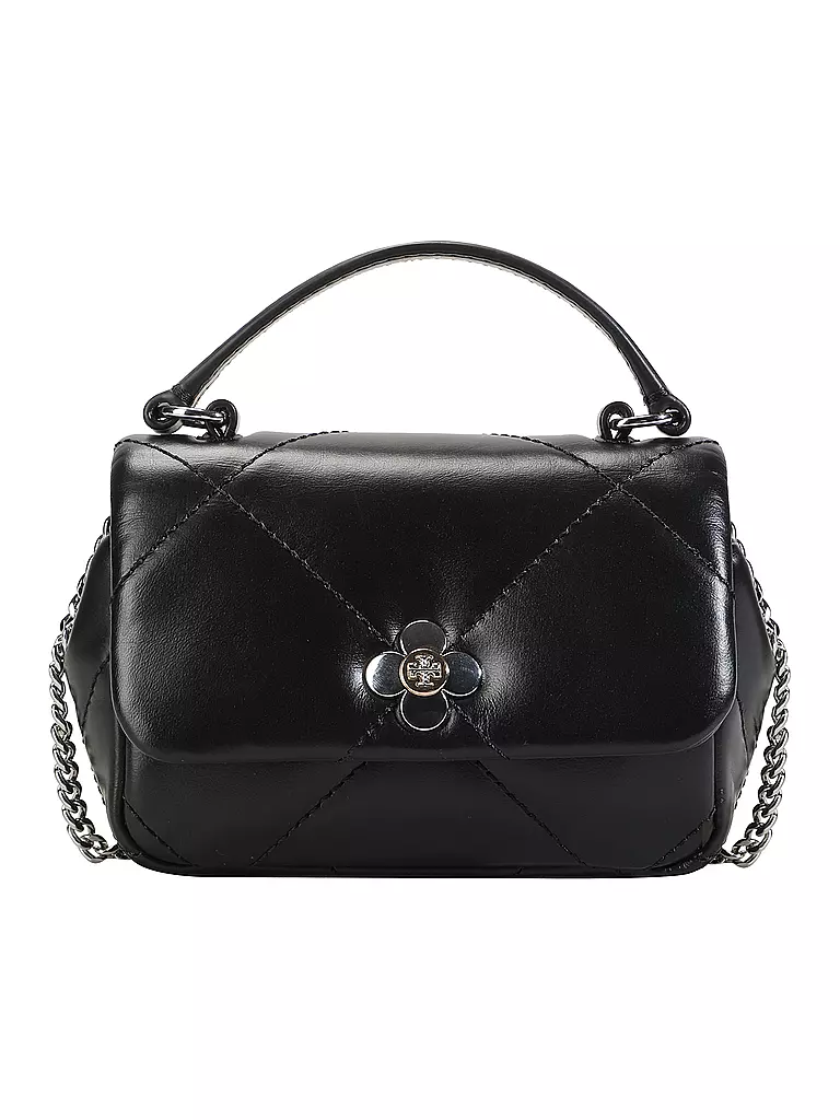 TORY BURCH | Geldbörse MICRO CHAIN WALLET | schwarz