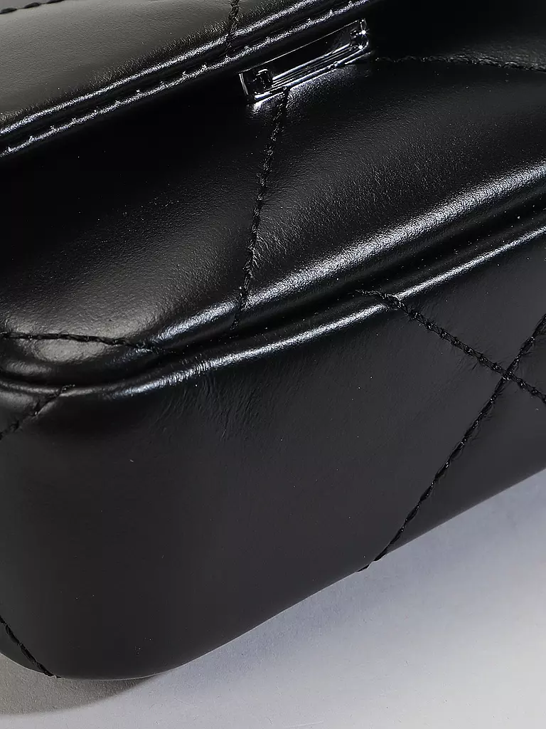 TORY BURCH | Geldbörse MICRO CHAIN WALLET | schwarz