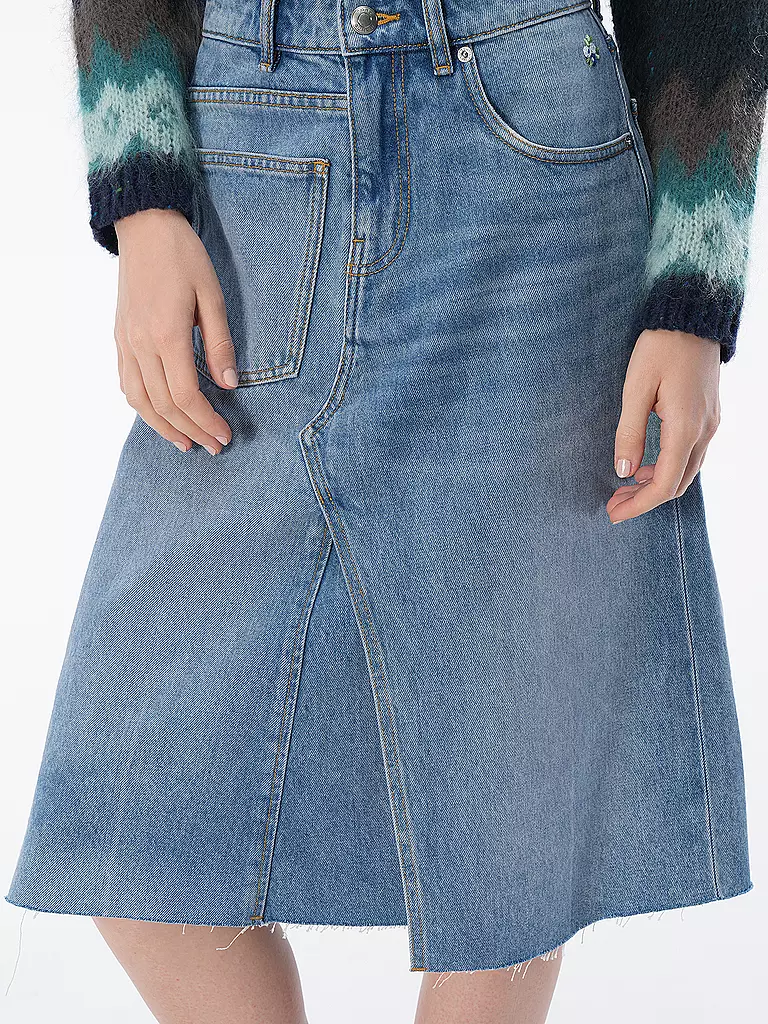 TORY BURCH | Jeansrock | blau