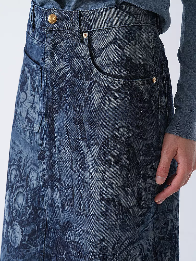 TORY BURCH | Jeansrock | blau