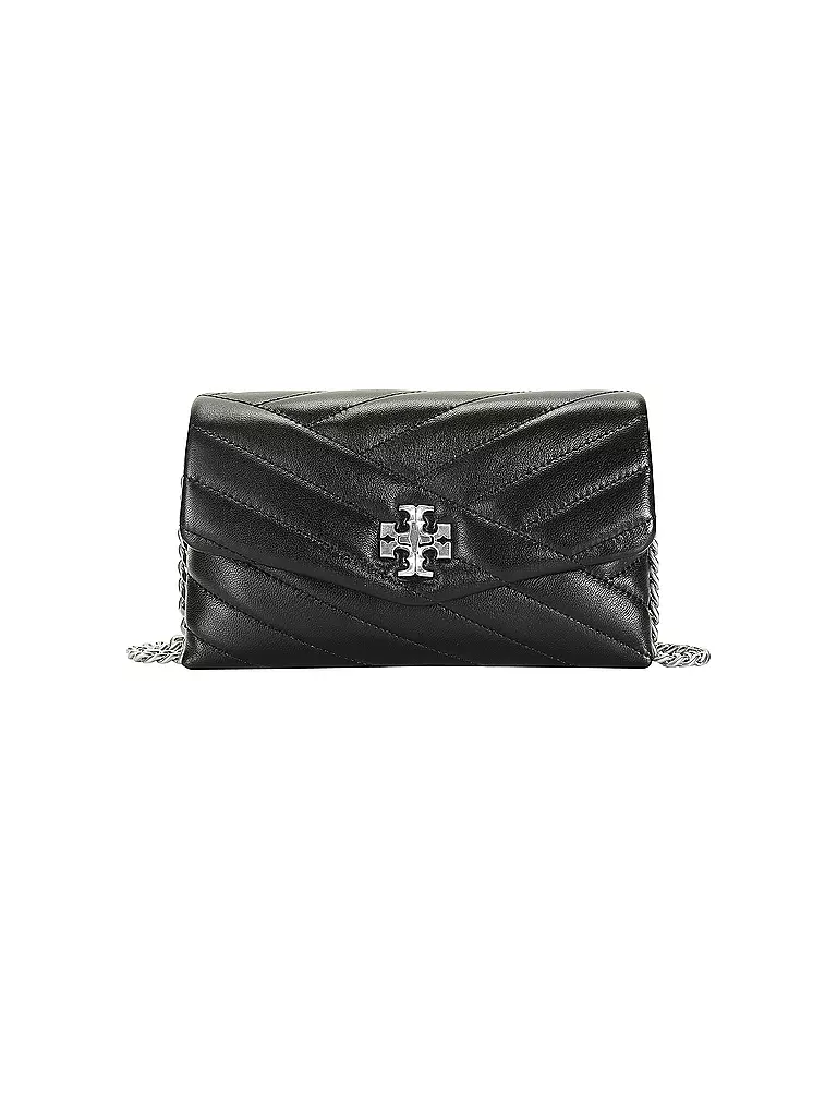 TORY BURCH | Ledergeldtasche CHAIN WALLET | schwarz