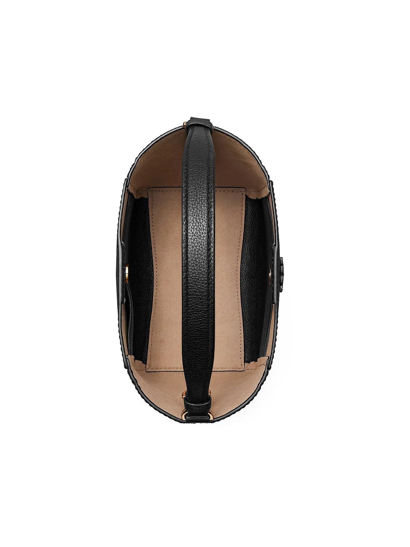 TORY BURCH | Ledertasche - Bucket Bag MCGRAW | schwarz