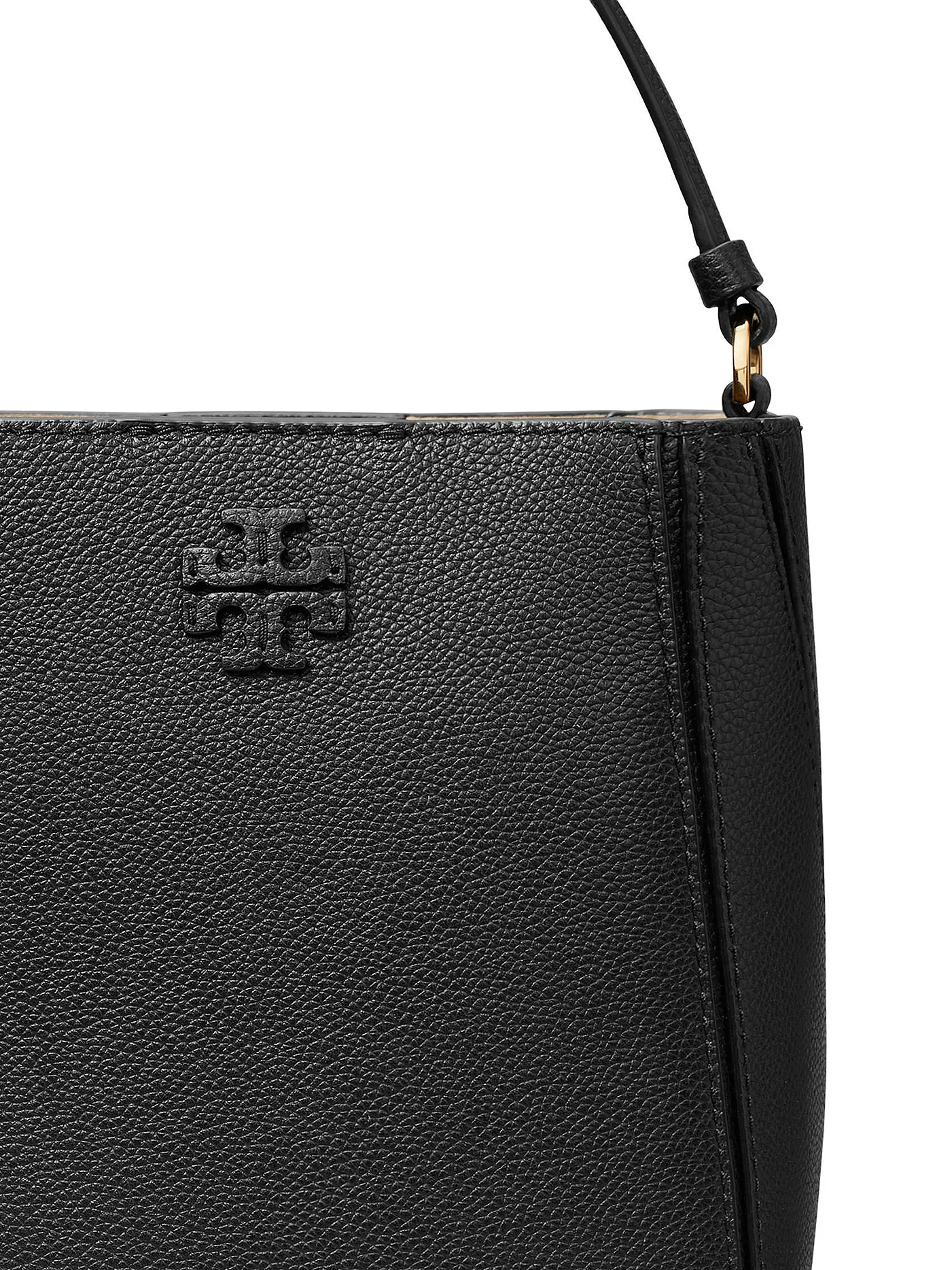 TORY BURCH | Ledertasche - Bucket Bag MCGRAW | schwarz