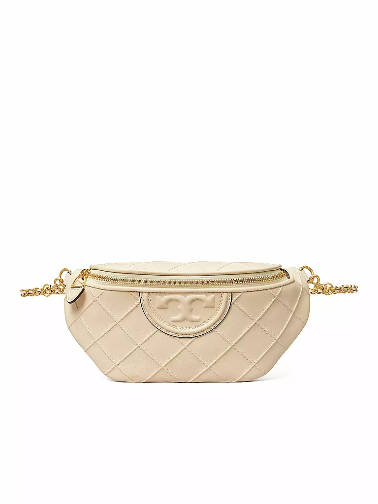 TORY BURCH | Ledertasche - Gürteltasche FLEMING SOFT BELT BAG | schwarz