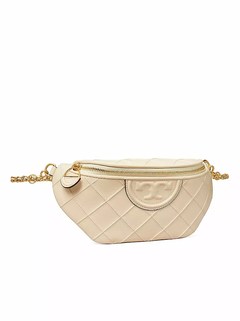 TORY BURCH | Ledertasche - Gürteltasche FLEMING SOFT BELT BAG | schwarz