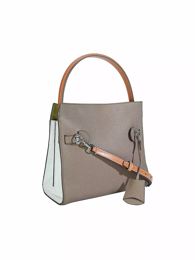 TORY BURCH | Ledertasche - Henkeltasche Double Bag LEE RADZIWILL Small | 