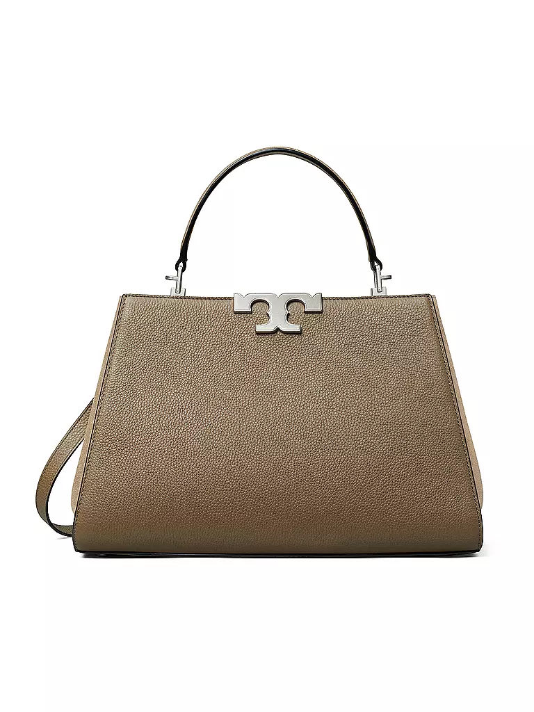 TORY BURCH | Ledertasche - Henkeltasche ELEANOR | braun