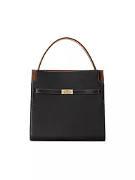 TORY BURCH | Ledertasche - Henkeltasche LEE | schwarz