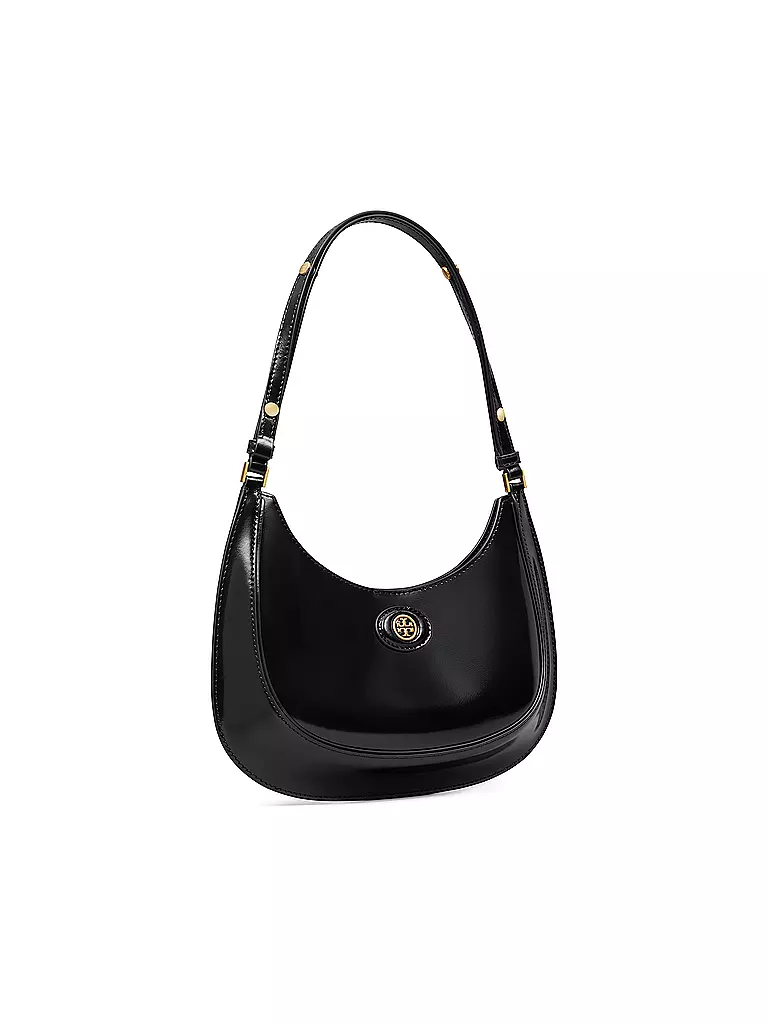 TORY BURCH | Ledertasche - Henkeltasche ROBINSON SPAZZOLATO | braun