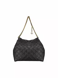 TORY BURCH | Ledertasche - Hobo Bag FLEMING | schwarz