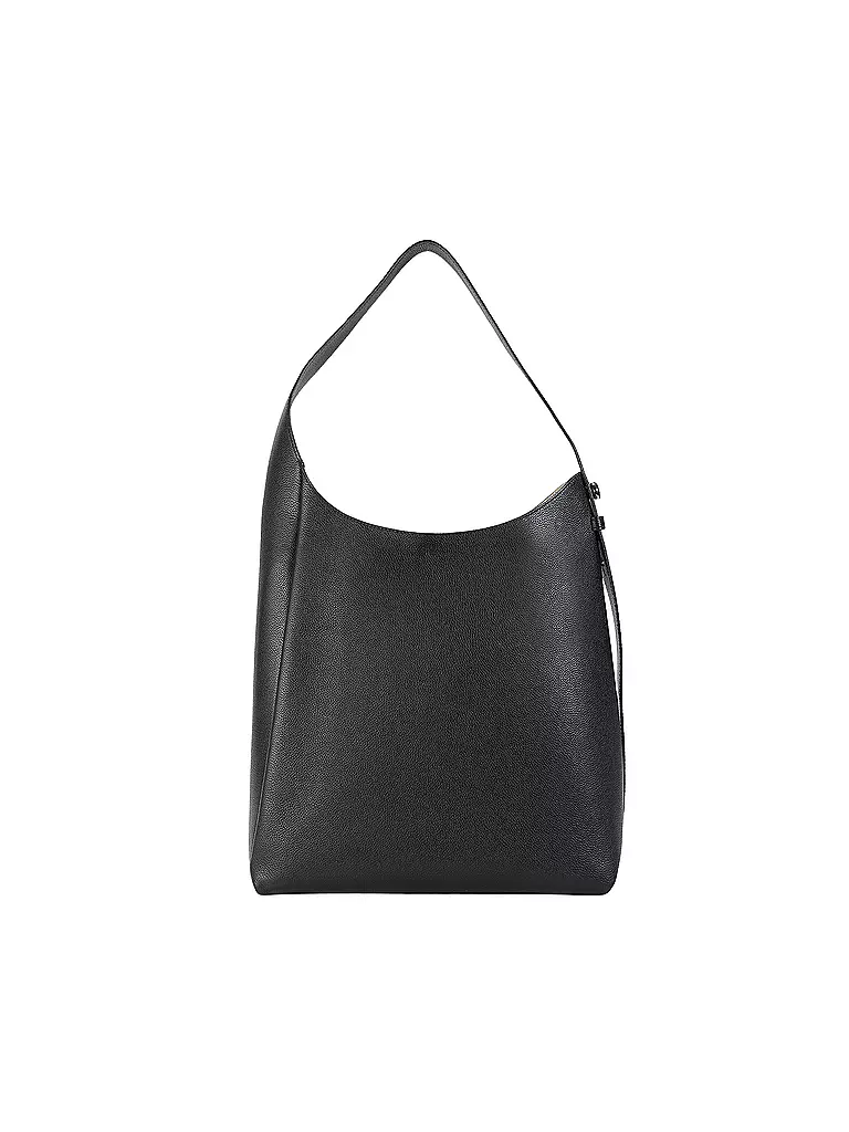 TORY BURCH | Ledertasche - Hobo Bag ROMY | schwarz