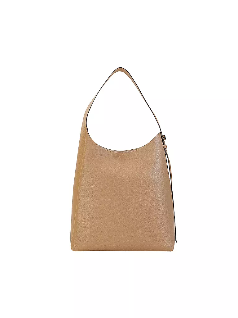 TORY BURCH | Ledertasche - Hobo Bag ROMY | beige