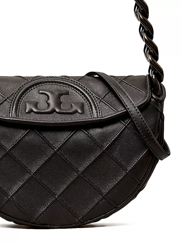 TORY BURCH | Ledertasche - Mini Bag FLEMING MINI | creme