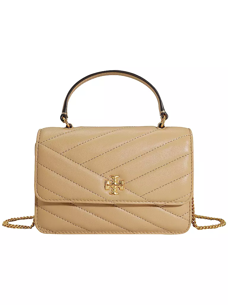 TORY BURCH | Ledertasche - Mini Bag KIRA  | beige