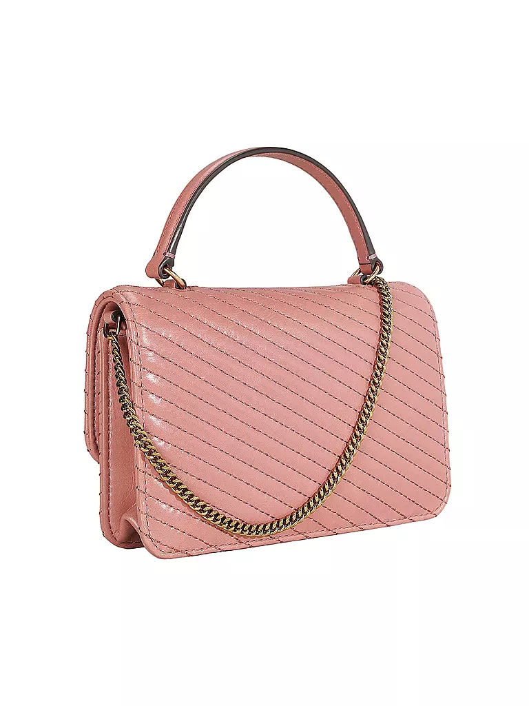 TORY BURCH | Ledertasche - Mini Bag KIRA | pink
