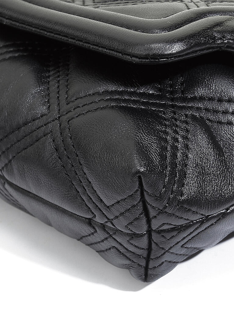 TORY BURCH | Ledertasche - Minibag Fleming Soft | schwarz