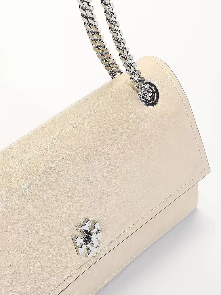 TORY BURCH | Ledertasche - Schultertasche KIRA | braun