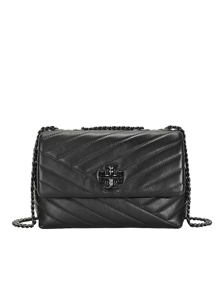 TORY BURCH | Ledertasche - Schultertasche SMALL SHOLUDER BAG | schwarz