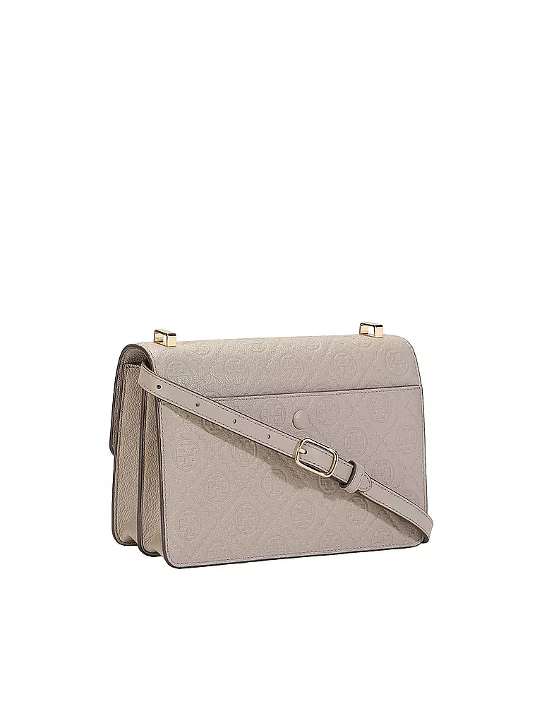 TORY BURCH | Ledertasche - Schultertasche | grün