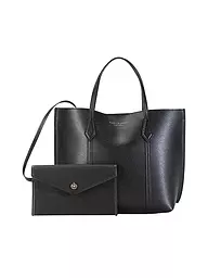 TORY BURCH | Ledertasche - Shopper PERRY SMALL TOTE | schwarz