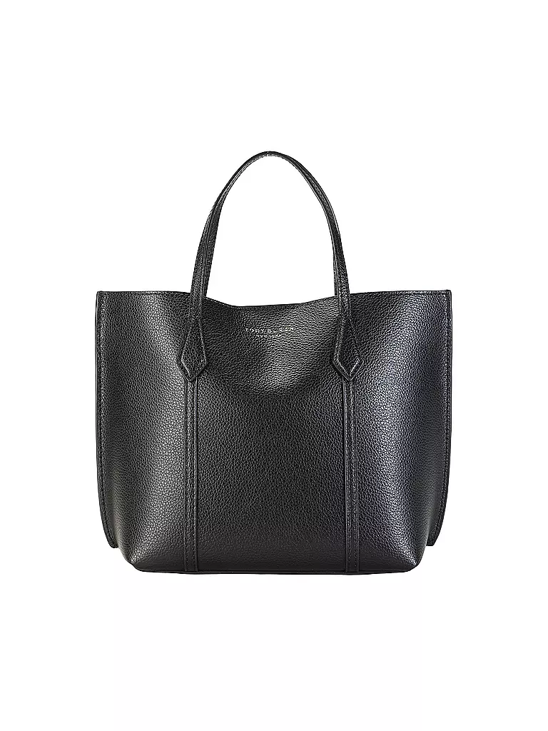 TORY BURCH | Ledertasche - Shopper PERRY SMALL TOTE | schwarz