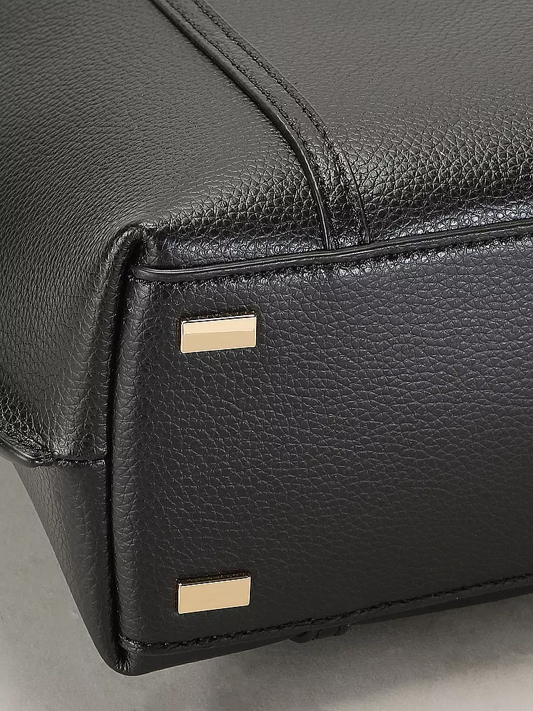 TORY BURCH | Ledertasche - Shopper PERRY SMALL TOTE | schwarz