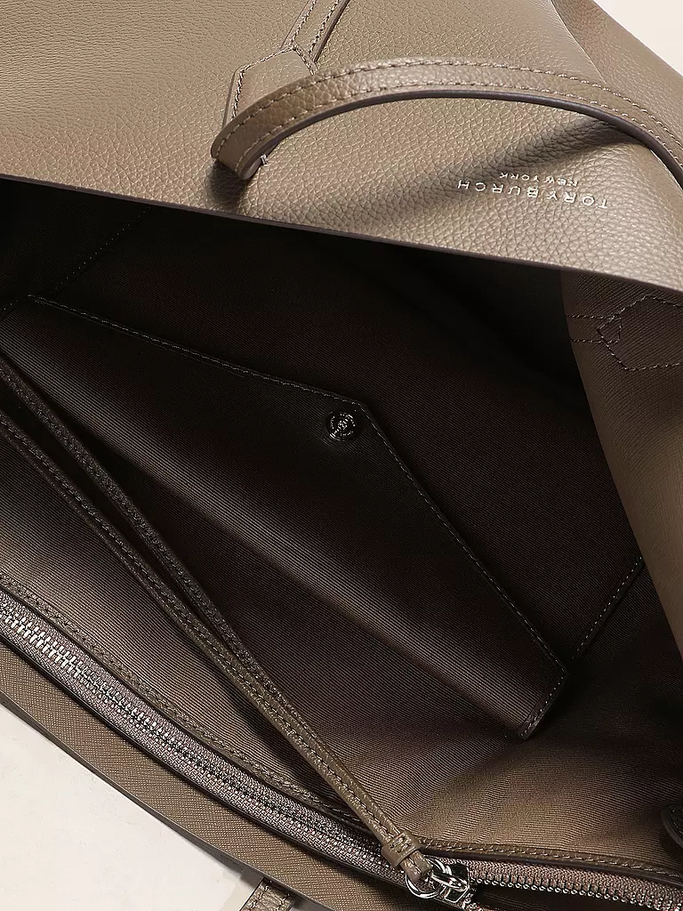 TORY BURCH | Ledertasche - Shopper PERRY | schwarz