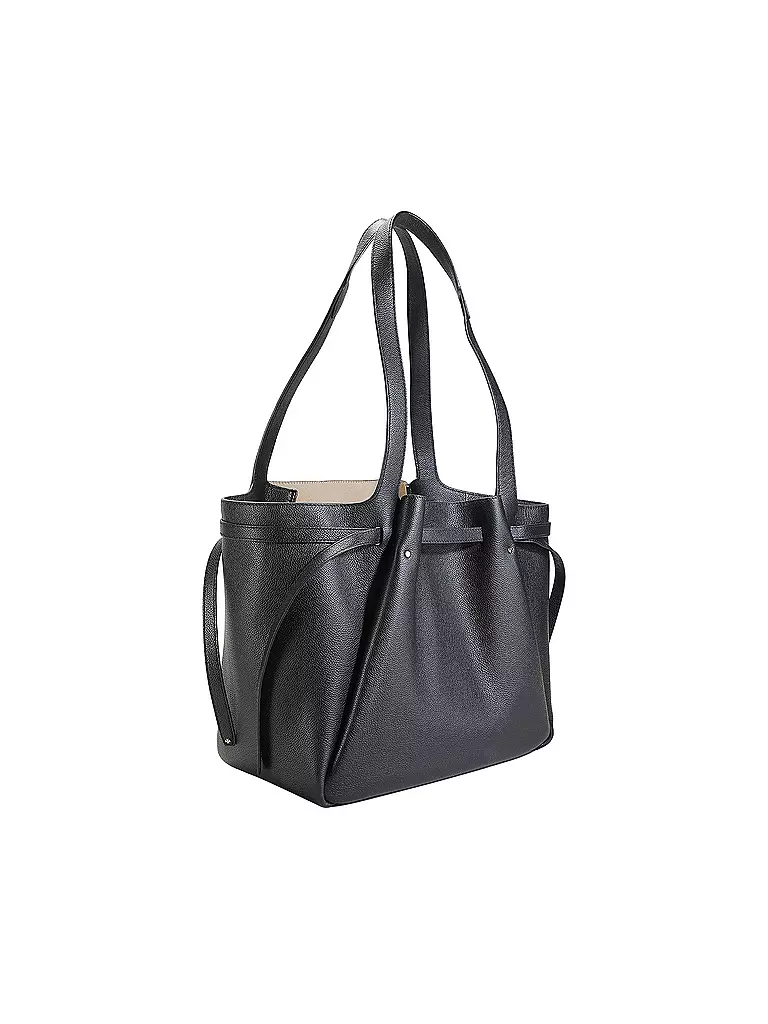 TORY BURCH | Ledertasche - Shopper ROMY | schwarz