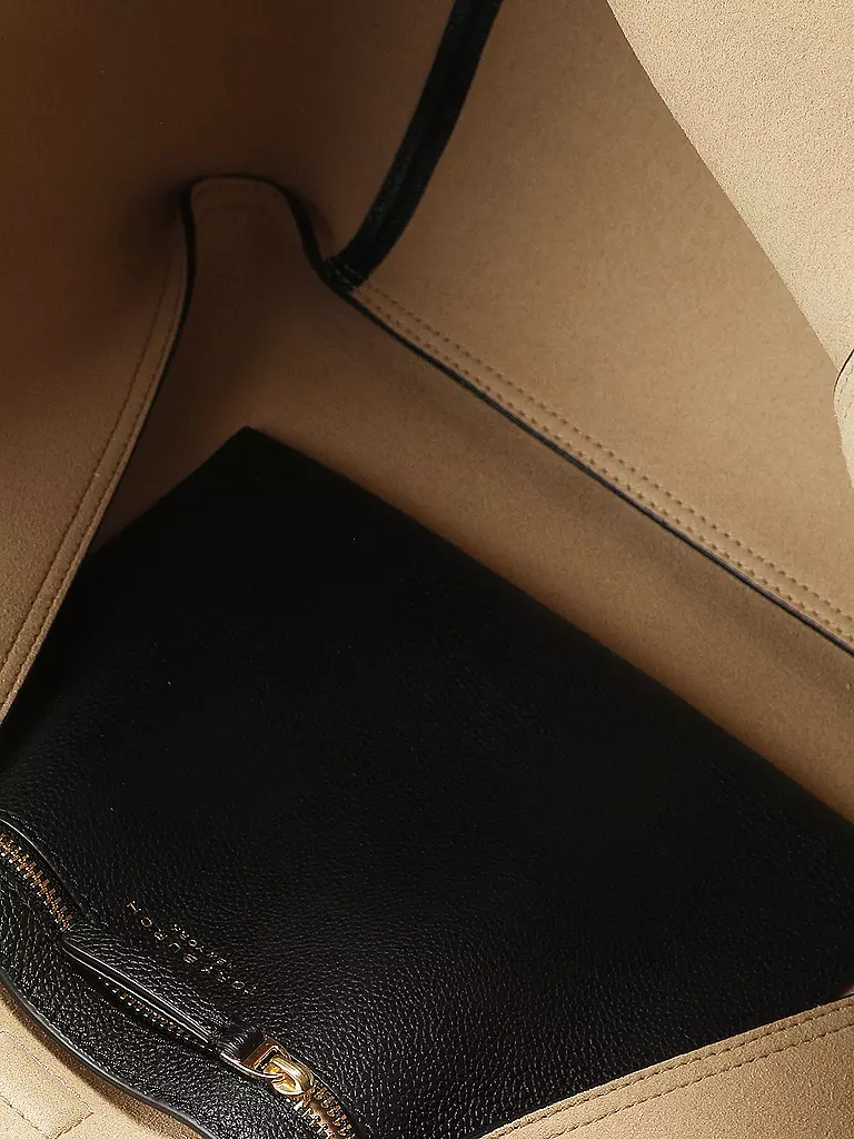 TORY BURCH | Ledertasche - Shopper ROMY | hellbraun
