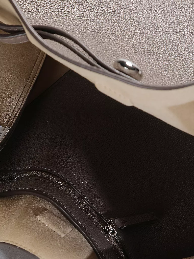 TORY BURCH | Ledertasche - Shopper ROMY | schwarz