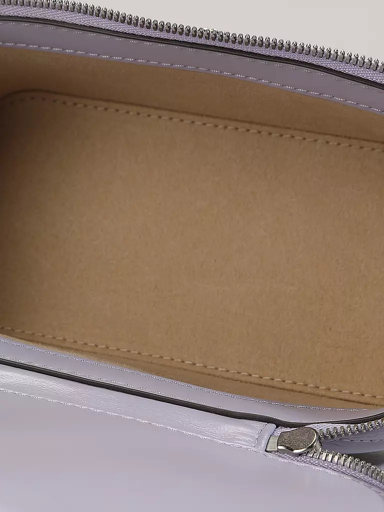 TORY BURCH | Ledertasche - Tasche VANITY CASE | lila