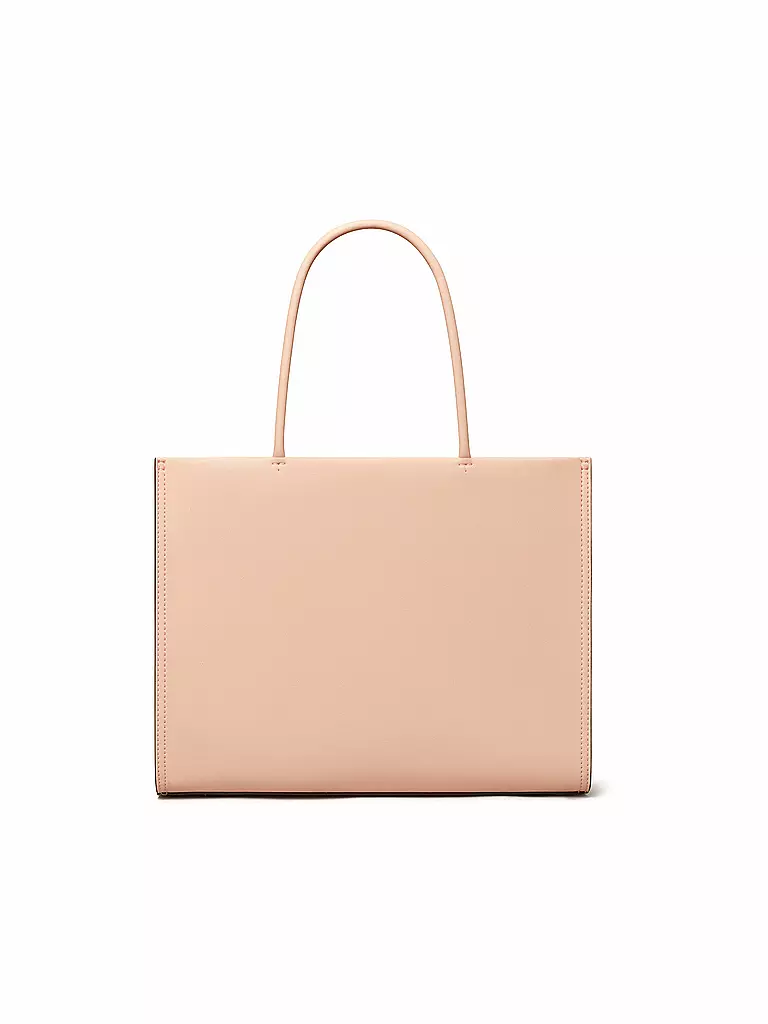 TORY BURCH | Ledertasche - Tote Bag ELLA ECO TOTE Small | creme