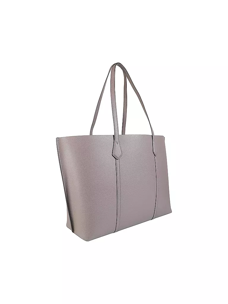 TORY BURCH | Ledertasche - Tote Bag PERRY TRIPLE COMPARTMENT | beige