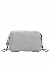 TORY BURCH | Ledertasche - Umhängetasche FLEMING Small | grau