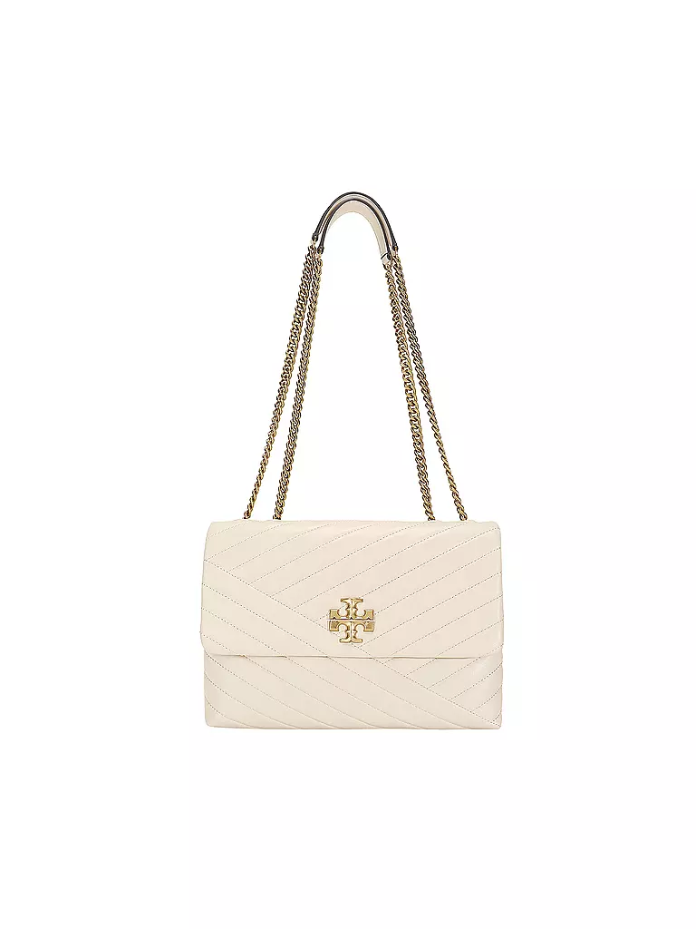 TORY BURCH | Ledertasche - Umhängetasche Kira  | beige