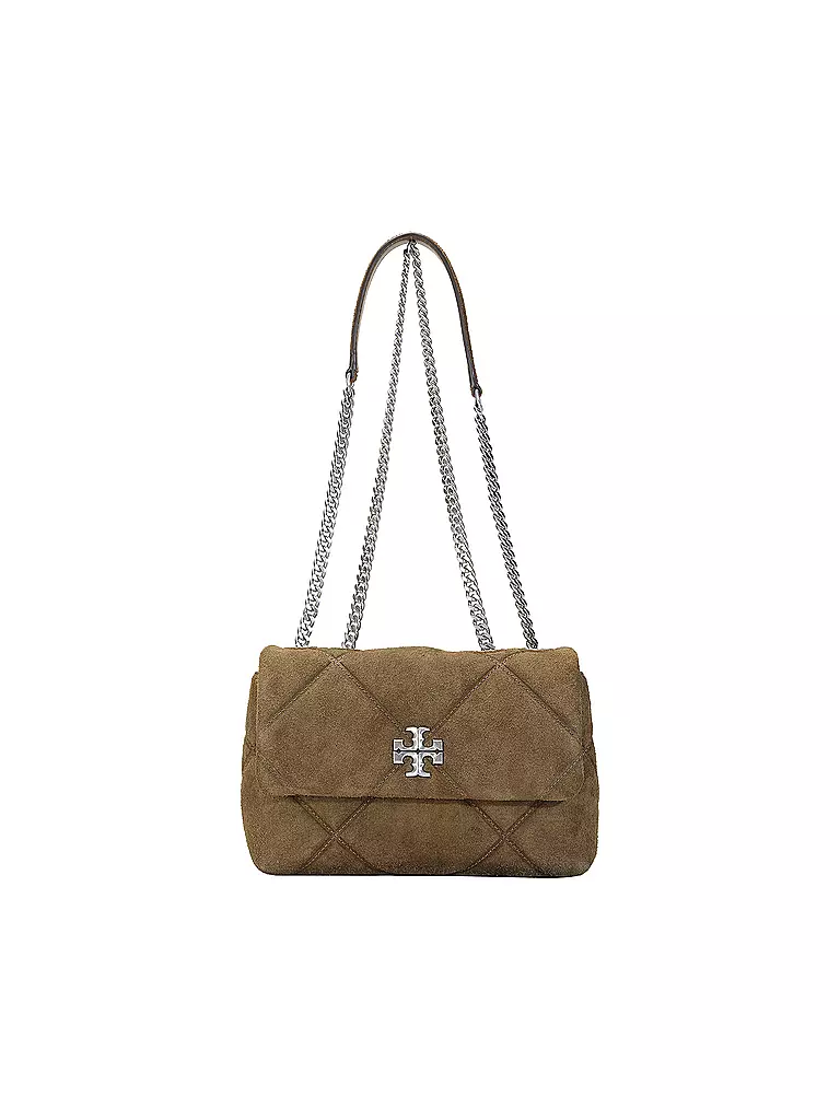 TORY BURCH | Ledertasche - Umhängetasche KIRA  | olive