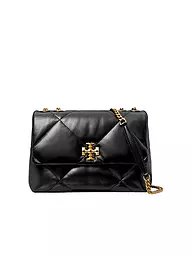 TORY BURCH | Ledertasche - Umhängetasche KIRA DIAMOND  | schwarz