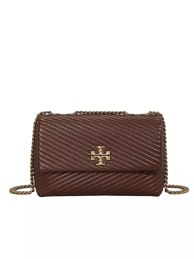 TORY BURCH | Ledertasche - Umhängetasche KIRA Small | braun