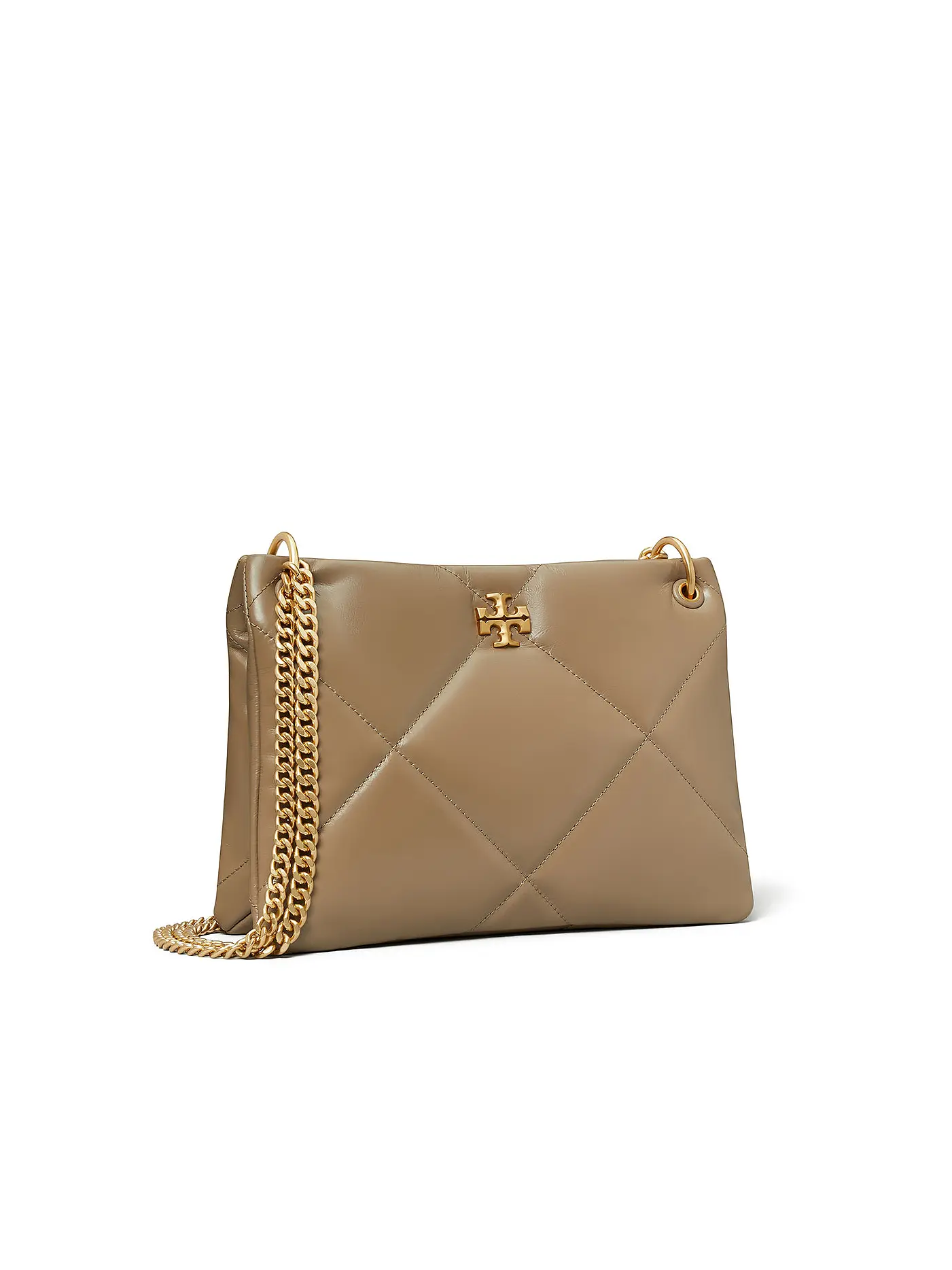 TORY BURCH | Ledertasche - Umhängetasche KIRA Small | beige