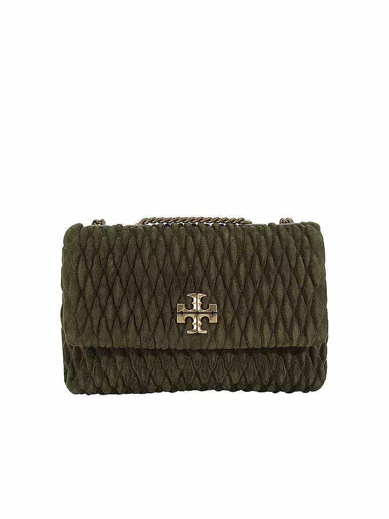 TORY BURCH | Ledertasche - Umhängetasche KIRA | braun
