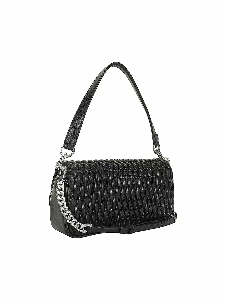 TORY BURCH | Ledertasche - Umhängetasche KIRA | schwarz