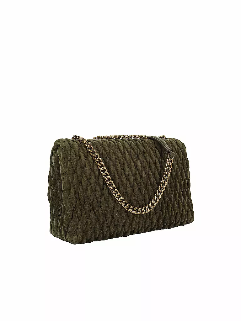 TORY BURCH | Ledertasche - Umhängetasche KIRA | braun