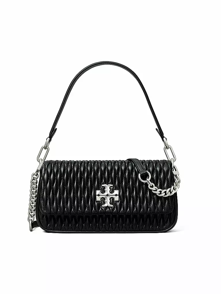 TORY BURCH | Ledertasche - Umhängetasche KIRA | schwarz