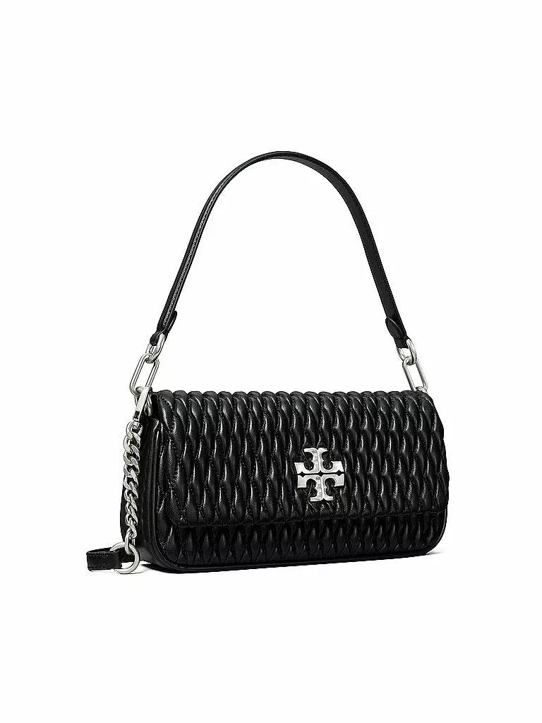 TORY BURCH | Ledertasche - Umhängetasche KIRA | schwarz