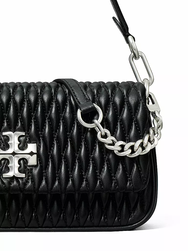 TORY BURCH | Ledertasche - Umhängetasche KIRA | schwarz