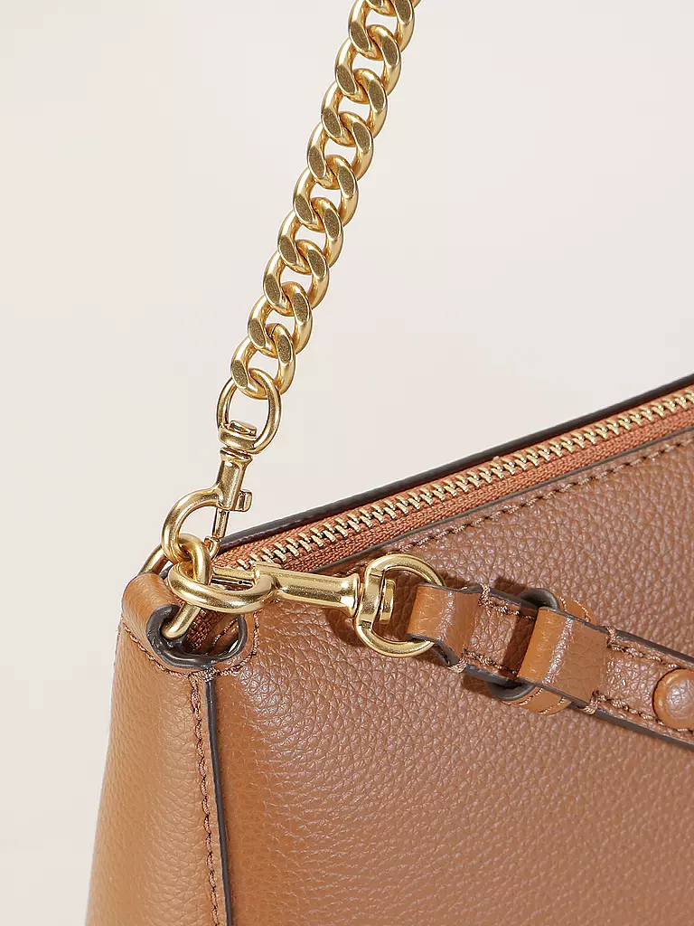 TORY BURCH | Ledertasche - Umhängetasche PERRY | schwarz