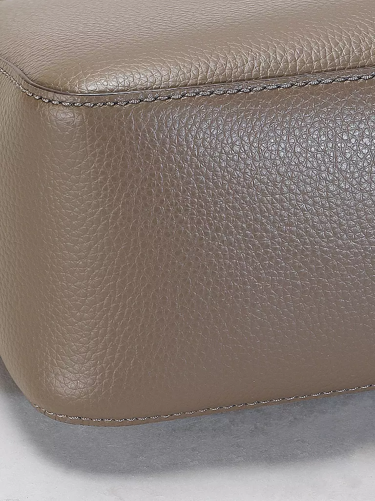 TORY BURCH | Ledertasche - Umhängetasche PERRY | hellbraun
