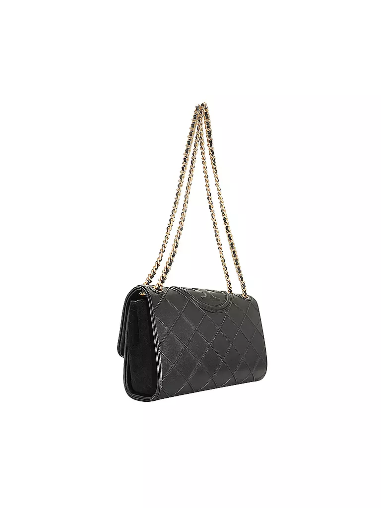 TORY BURCH | Ledertasche - Umhängetasche | schwarz