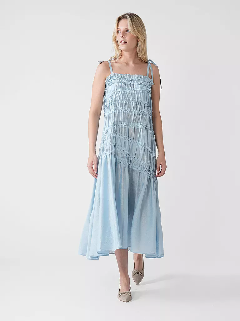 TORY BURCH | Midikleid  | hellblau